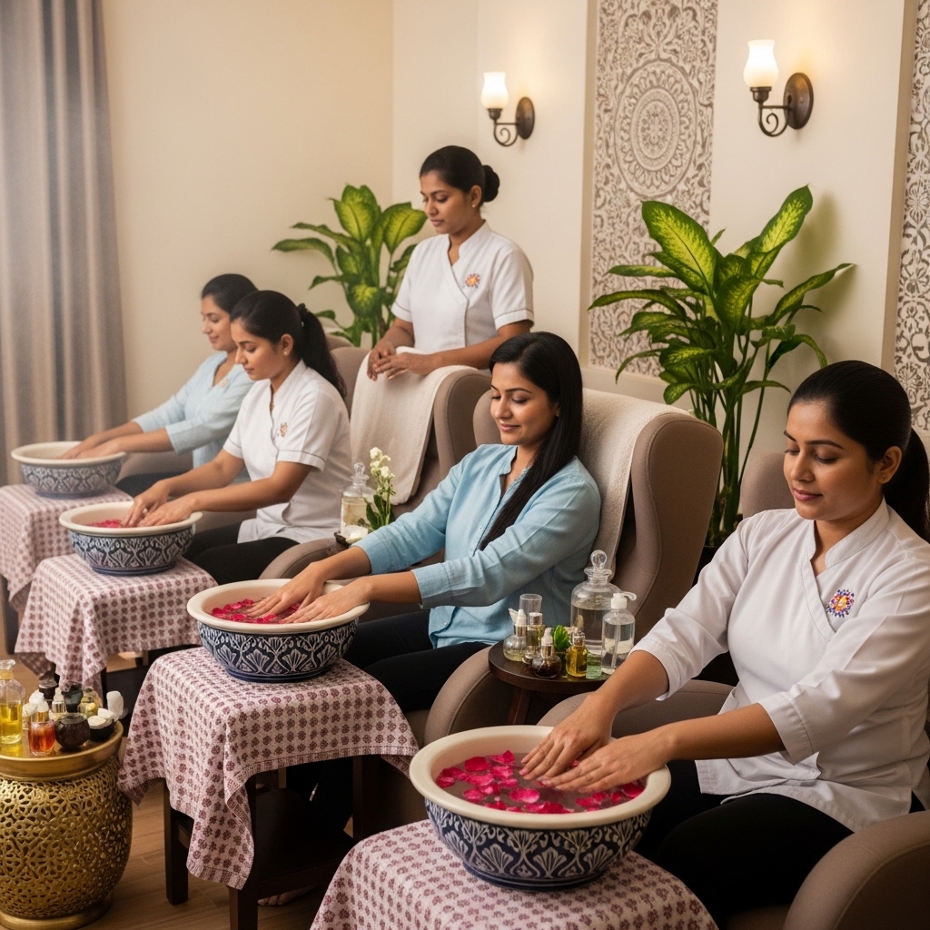 Four Hand Massage at Panch Indrayani Dazzle Spa